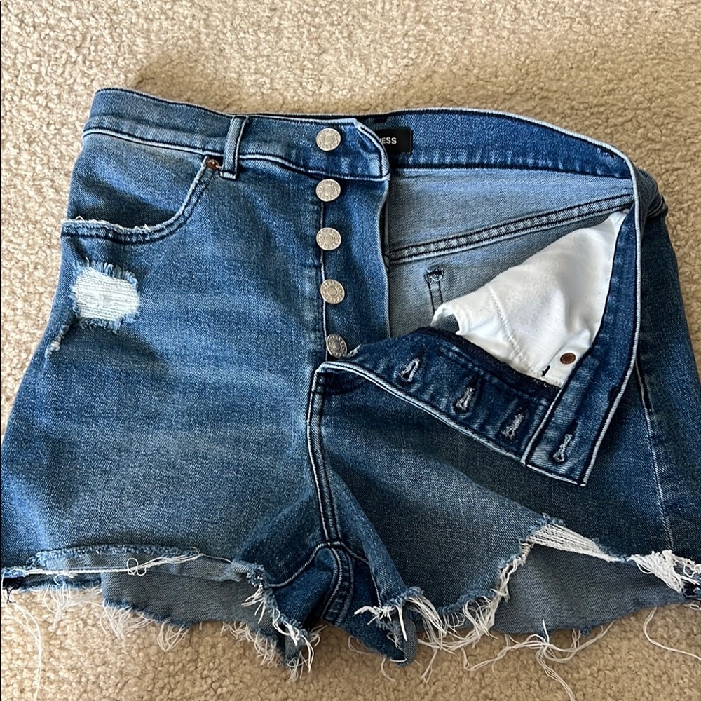 Express mom Jean Shorts